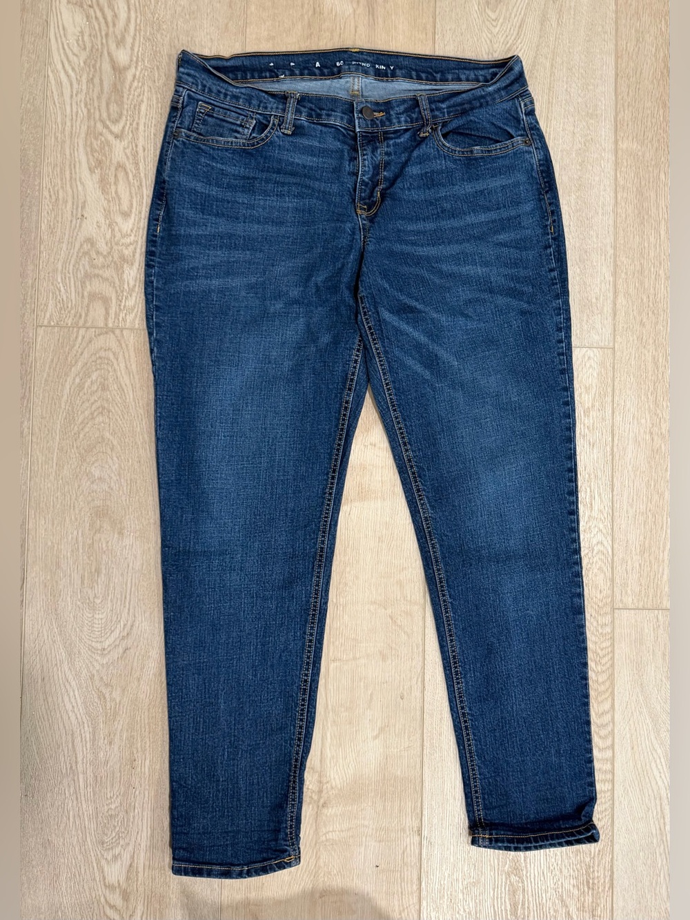 Old Navy Botfriwnd Skinny Jeans in Dark Blue Wash, size 10